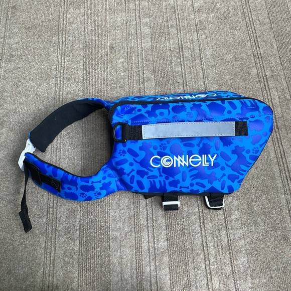 Connelly Neo Otis Dog Scuba Swim Life Vest In Blue For Swimming/SUP/Kayaking - Picture 5 of 15